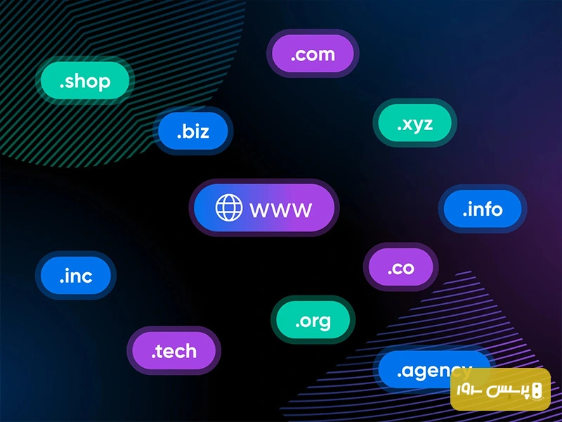 پسوندهای قابل ثبت در ایرنیک